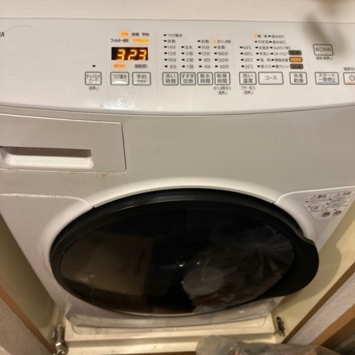 3/2迄　アイリスオオヤマ　ドラム式洗濯機　‎CDK832-W