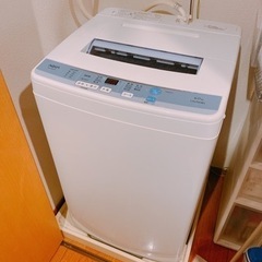 6.0kg洗濯機AQW-S60D(W)