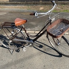 （取引終了）ブリヂストン（カジュナ）通学用自転車（女子用）