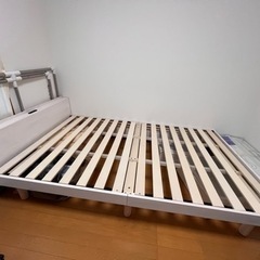 【ネット決済】セミダブルすこのベッド 高さ3段階調整【購入者決定...