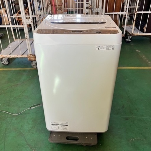 シャープ　ES-GE6F 6kg 洗濯機　2022年製
