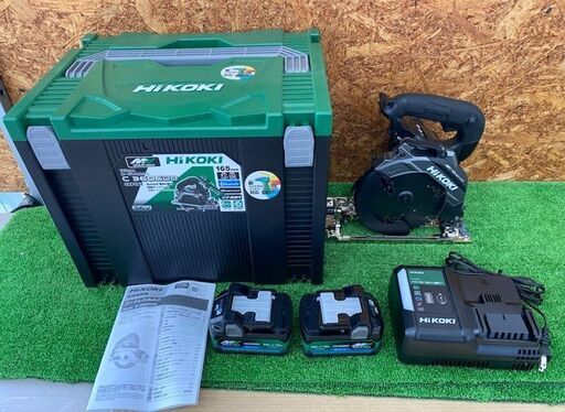 458 165mm コードレス丸のこ HiKOKI ハイコーキ C3606DB(2XPSBZ) 中古美品