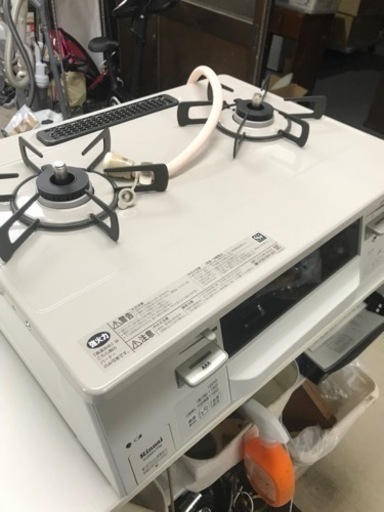 A2402-808 Rinnai ガステーブル 2022年製 KG66VTWL 都市ガス用 未使用に近い状態