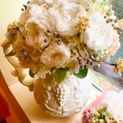 ブライダルプリザーブドflowerキャスケードブーケ