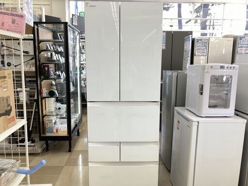 6ドア冷蔵庫　TOSHIBA GR-K510FD　2017年製　509L