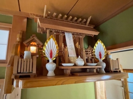 富山市水橋より、神棚