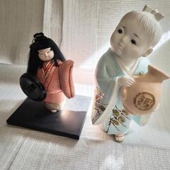 【あげます】日本人形２体【引越のため一時停止】