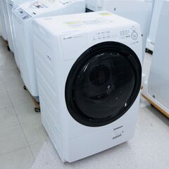ドラム式洗濯機　7㎏　シャープ　ES-S7G-WL　リユース品