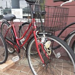 リサイクルショップどりーむ鹿大前店　No1278　自転車　赤　カ...