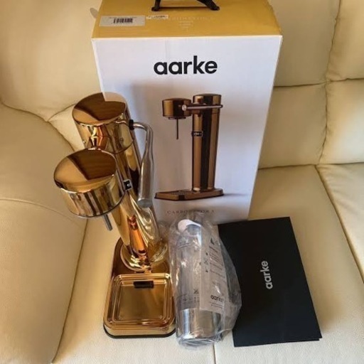 【ほぼ未使用】 aarke carbonator 3 ゴールド