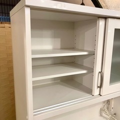 売約済》 ニトリ NITORI 食器棚 レンジボード システムボード レンジ台 