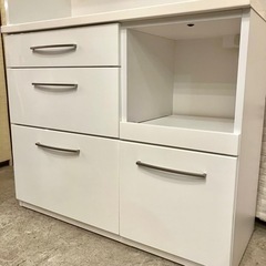 売約済》 ニトリ NITORI 食器棚 レンジボード システムボード レンジ台 