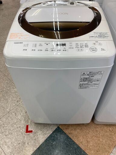 TOSHIBA/東芝/6㎏洗濯機/2018年式/AW-6D61820