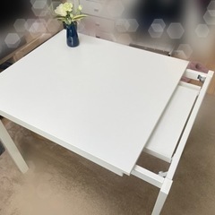 【美品】人気商品　IKEA 伸縮テーブル