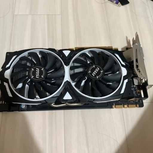 PCパーツ geforce 1080 msi armor  8g oc