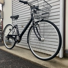 美品‼︎  27型　6S  LEDオートライトシティーサイクル　防犯登録料込価格︎‼︎