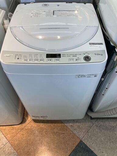 SHARP/シャープ/7㎏洗濯機/2023年式/ES-GE7G1171
