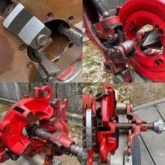 レッキス パイプマシン ねじ切り機 S50AⅢ 中古現状品 REX