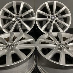 VW フォルクスワーゲン パサートヴァリアント 純正ホイール 17インチ 4本 7.5J5HPCD112+47　(MHB122)クレジットカード QRコード決済可能