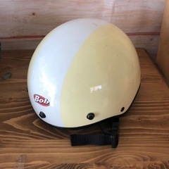 Bob ボブ ハーフヘルメット Mサイズクリーム&ホワイト 
