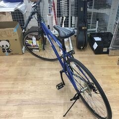 ★ジモティ割あり★   クロスバイク　クリーニング済み SJ5186 ☆ジモティ割あり☆ クロスバイク 28インチ ブルー系 クリーニング済み