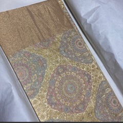 伊達えり 重ね襟と帯 袋帯