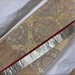 伊達えり 重ね襟と帯 袋帯