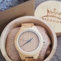 竹製腕時計
