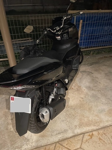 乗って帰れますPCX160 KF47 ポセイドンブラック 走行距離1000キロ未満