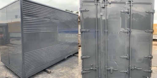 No.831 アルミバン 2t 車 アルミ 箱 バイク 倉庫 トラック コンテナ  