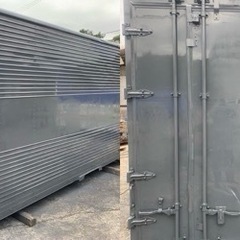 No.831 アルミバン 2ｔ 車  アルミ 箱 バイク 倉庫 トラック コンテナ 米 保管庫 物置 DIY