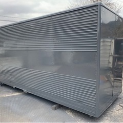 No.831 アルミバン 2ｔ 車  アルミ 箱 バイク 倉庫 トラック コンテナ 米 保管庫 物置 DIY