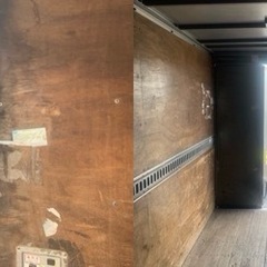 No.832 アルミバン 2ｔ 車  アルミ 箱 バイク 倉庫 トラック コンテナ 米 保管庫 物置 DIY