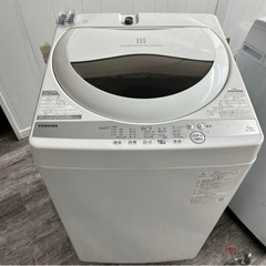 洗濯機　東芝　5kg 2021年　一人暮らし