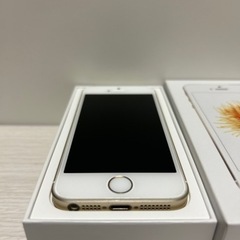 美品/iPhone SE(ゴールド)16GB(Softbank)