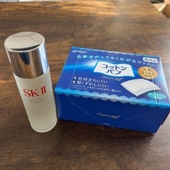 [お話中の為返信不可] 化粧水&コットン