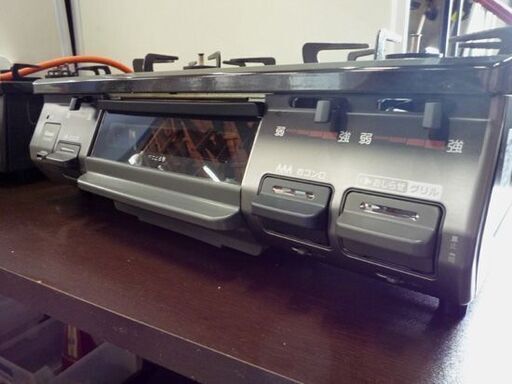 Rinnai LPガス用 ガステーブル RTE640BK2R 2019年製 右強火 幅59.6cm