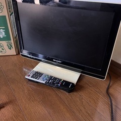 訳ありSHARP テレビAQUOS