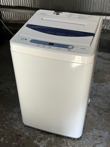 洗濯機 ヤマダ電機 5kg洗い 単身 1人暮らし YWM-T50A1 2018年 動作品