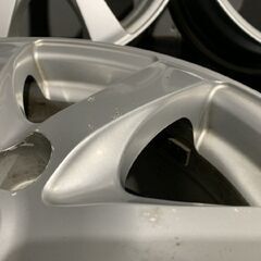 DUNLOP PRD 社外ホイール 15インチ 4本 6J4HPCD100+43 アクア ヴィッツ 