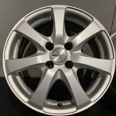 DUNLOP PRD 社外ホイール 15インチ 4本 6J4HPCD100+43 アクア ヴィッツ 