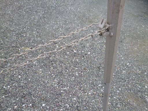 株）アルミス/園芸用3本脚立/12尺・363.6㎝/アルミ製品・中古品・本体