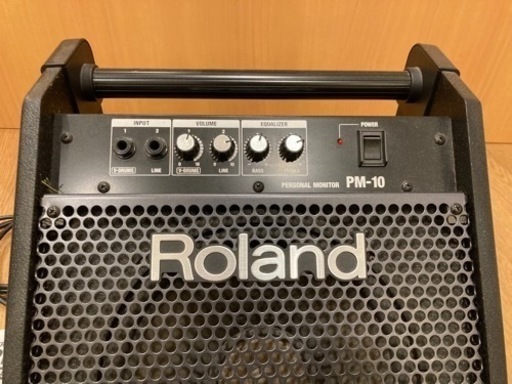 ⑨Roland V-Drums PM-10 電子ドラム用アンプ Roland PM-10 V-Drums