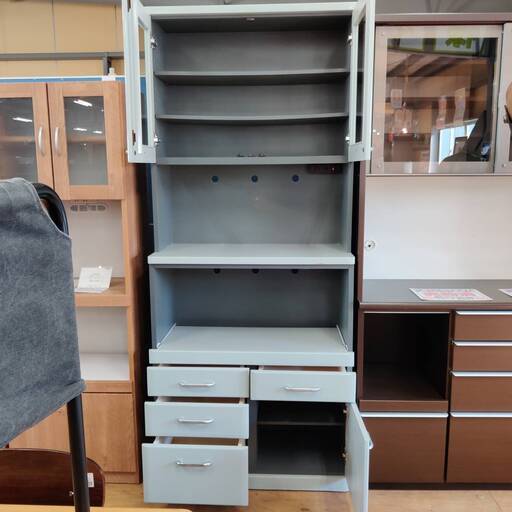 愛品倶楽部柏店】マルミツ 2枚扉キッチンボード BSⅡ-81 愛品倶楽部柏店】マルミツ 2枚扉キッチンボード BSⅡ-81