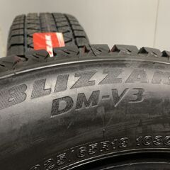 新品 BS BRIDGESTONE BLZZAK DM-V3 225/65R18 18インチ スタッドレス 2本 21年製 クライスラー/ジープチェロキー等　(MTS169) クレジットカード QRコード決済可能