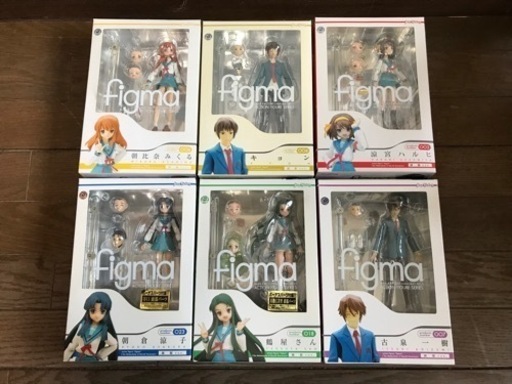 涼宮ハルヒの憂鬱 figma6体セット