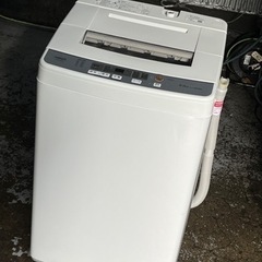 洗濯機 AQUA 6kg洗い 単身 一人暮らし AQW-S60H...