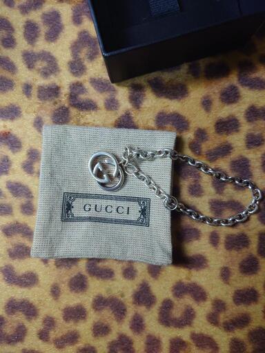 お取り引き完了しました！『お値下げ中』GUCCI　インターロッキング　ゴロブレスレット