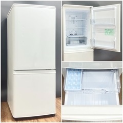 ○美品/2022年製■146L 三菱電機 冷凍冷蔵庫 2ドア 単...
