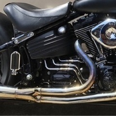 Harley-Davidsonソフテール　マフラー